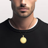 Sigil of the Archangel Gabriel Solid Gold Pendant GPD2819