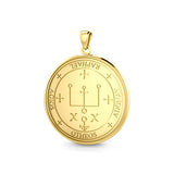 Sigil of the Archangel Raphael Solid Gold Pendant GPD2820