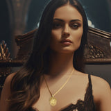 Embrace the Eternal Symbolism: Tree of Life Creation Solid Gold Jewelry Pendant - GPD974 | Connect with the Sacred Essence of Life