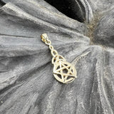 Pentagram Pentacle 14K Yellow Gold Pendant GTP1359