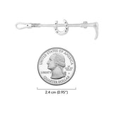 Western Heritage Horseshoe and Crop Sterling Silver Brooch TBC078