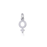 Female Symbol Sterling Silver Charm TC072