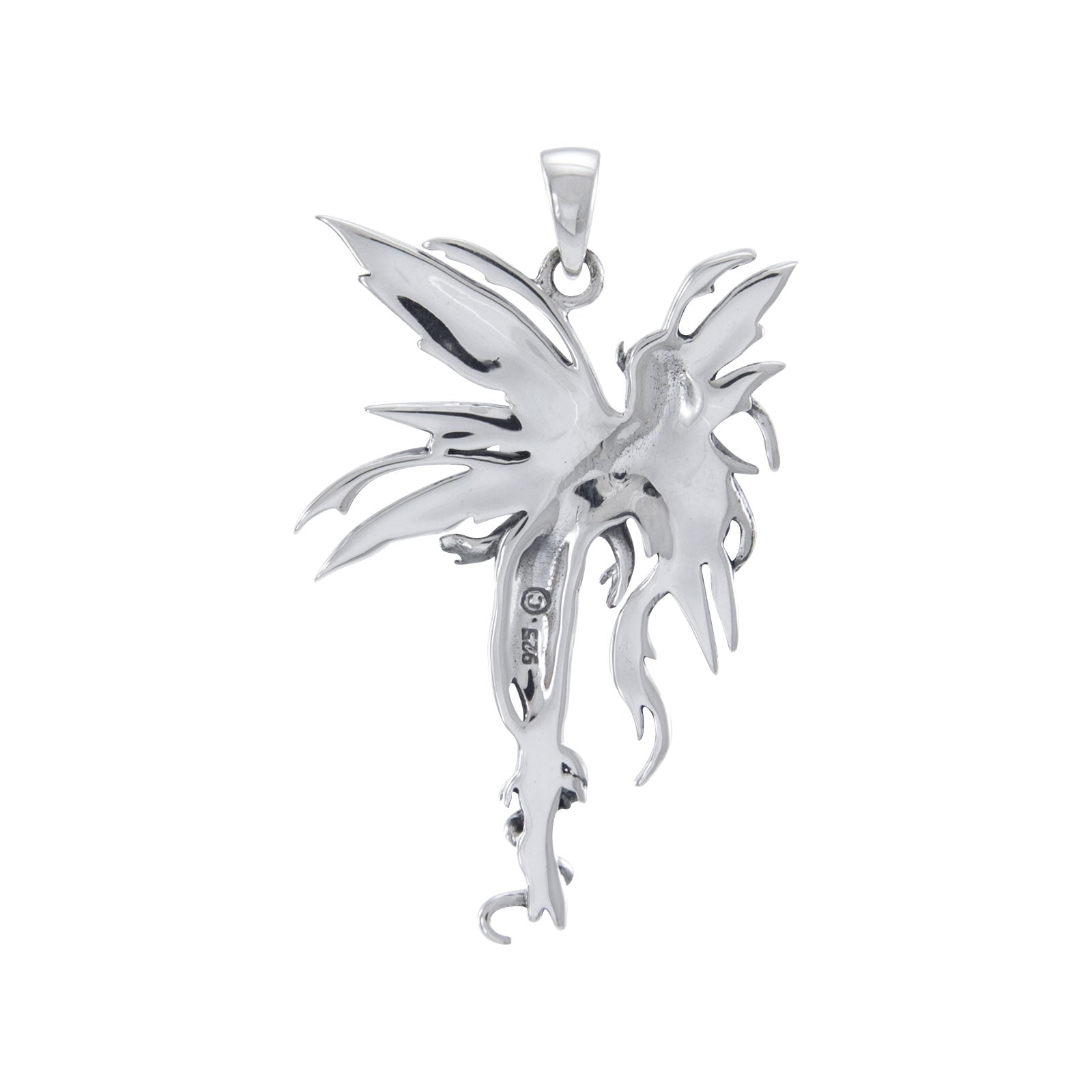 Amy Brown Firefly Fairy Sterling Silver Pendant  TP2825