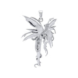 Amy Brown Firefly Fairy Sterling Silver Pendant  TP2825