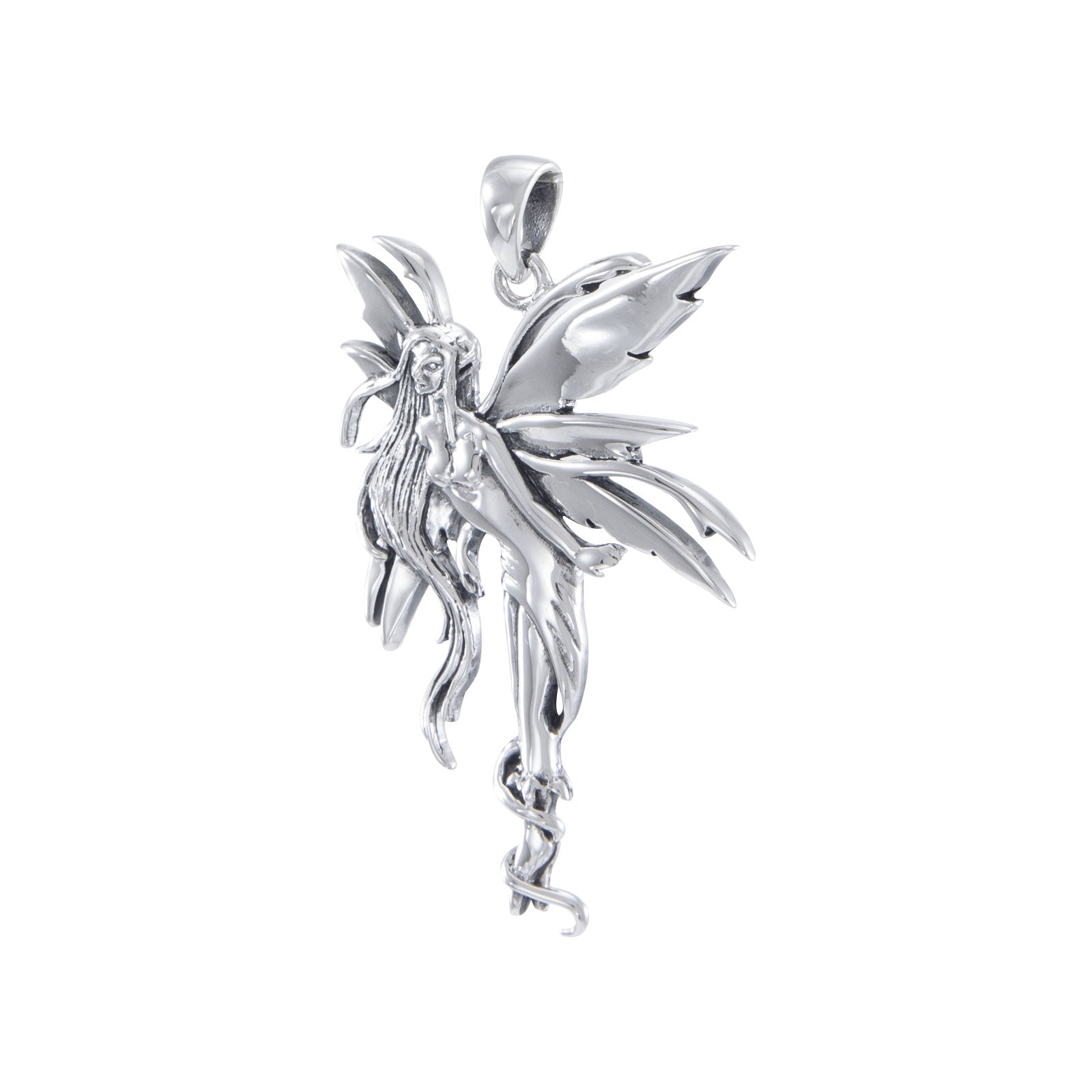 Amy Brown Firefly Fairy Sterling Silver Pendant  TP2825