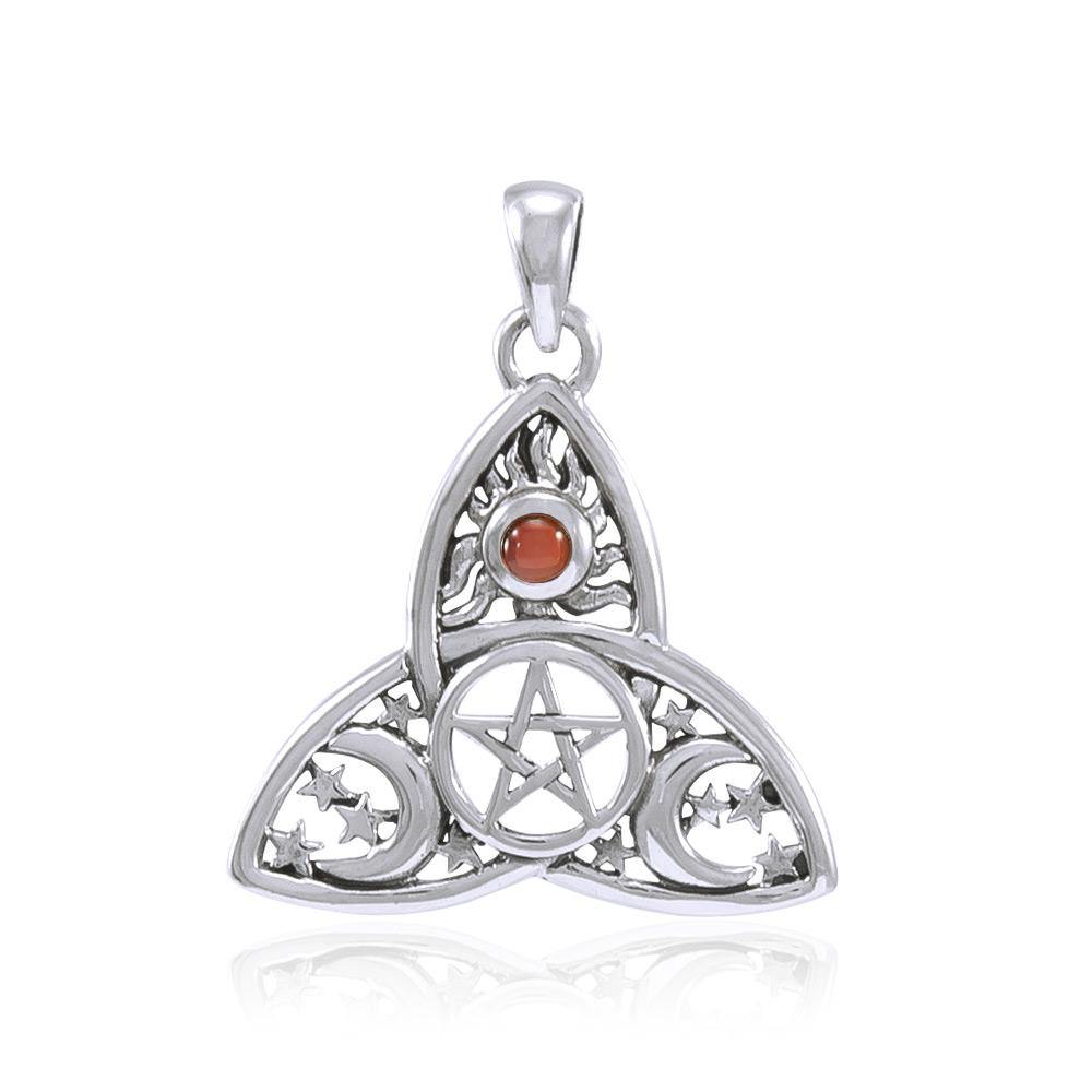 Magick Moon Silver Pendant TP3268 - Jewelry