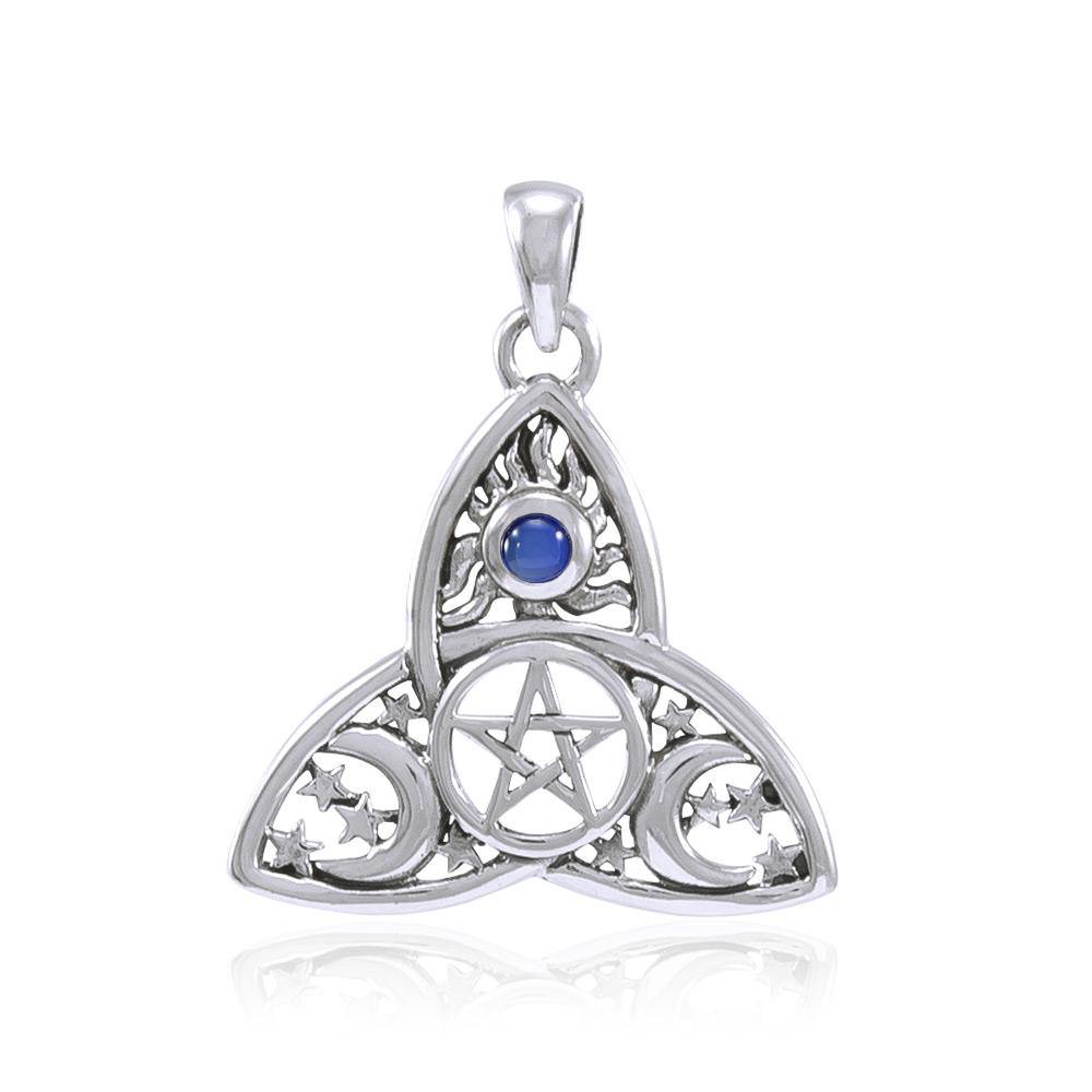 Magick Moon Silver Pendant TP3268 - Jewelry