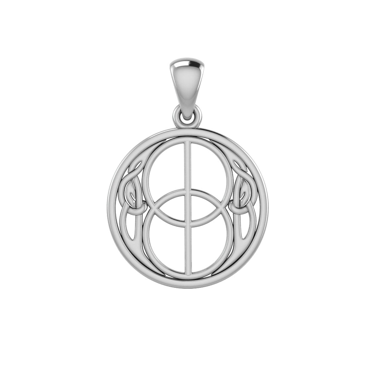 Beyond the sacred and real ~ Chalice Well Sterling Silver Pendant TP3272