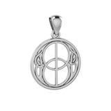Beyond the sacred and real ~ Chalice Well Sterling Silver Pendant TP3272