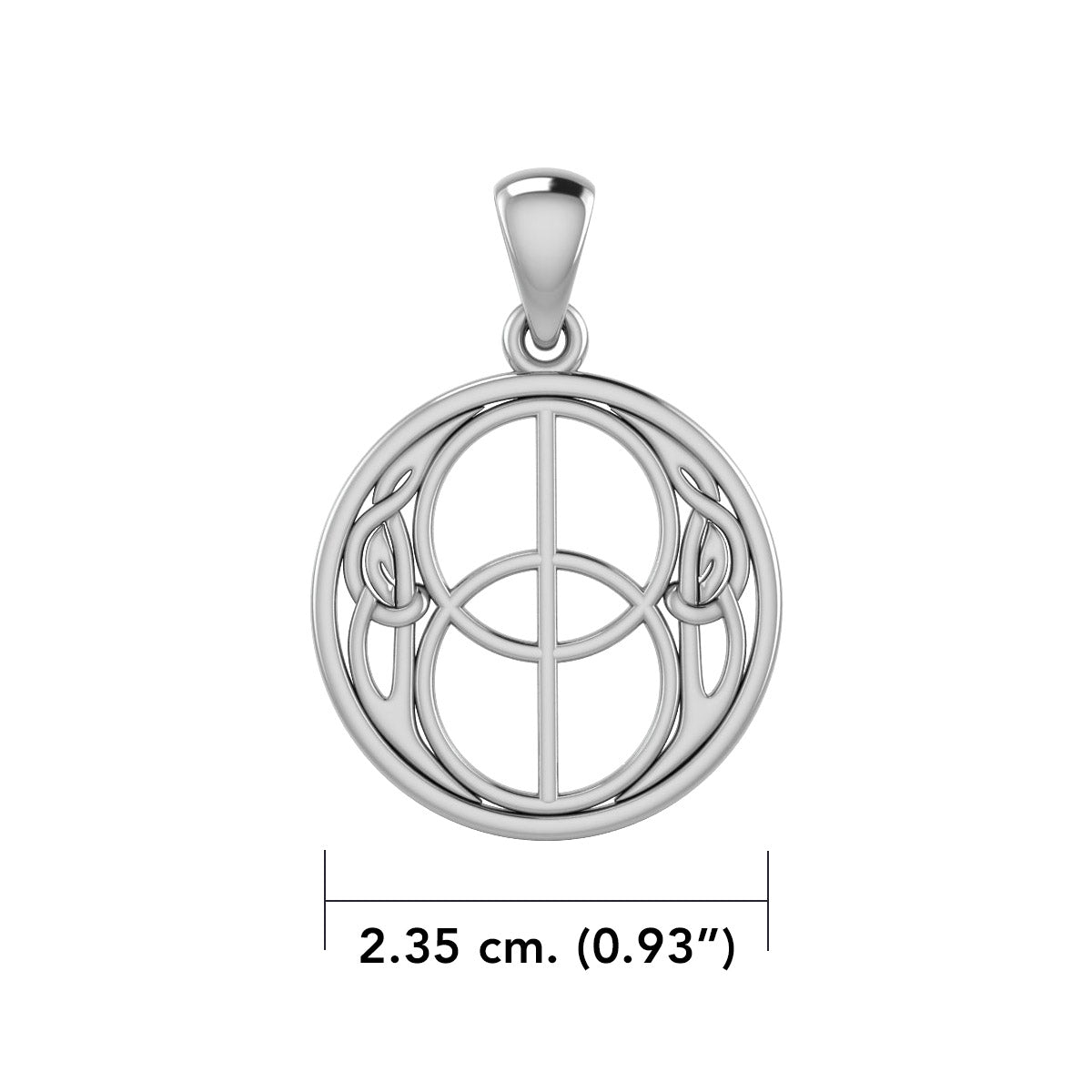 Beyond the sacred and real ~ Chalice Well Sterling Silver Pendant TP3272