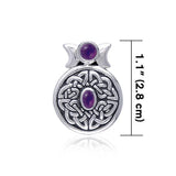 Celtic Knot of Realities Sterling Silver Pendant TP3434