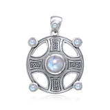 Celtic Knot Elemental Shield Pendant TP3441