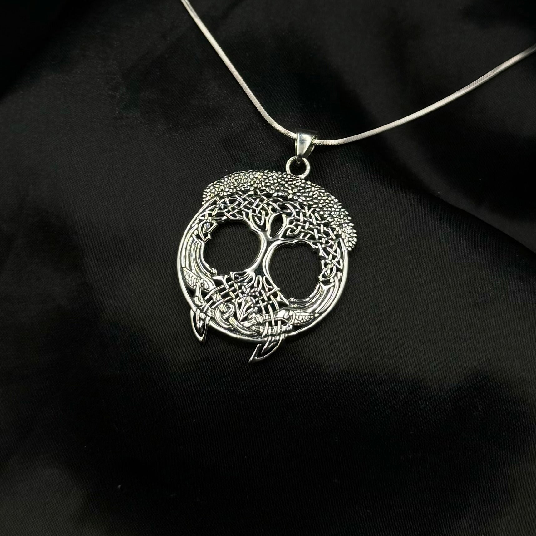 I am in awe of the Tree of Life ~ Sterling Silver Pendant by Courtney Davis TP3472