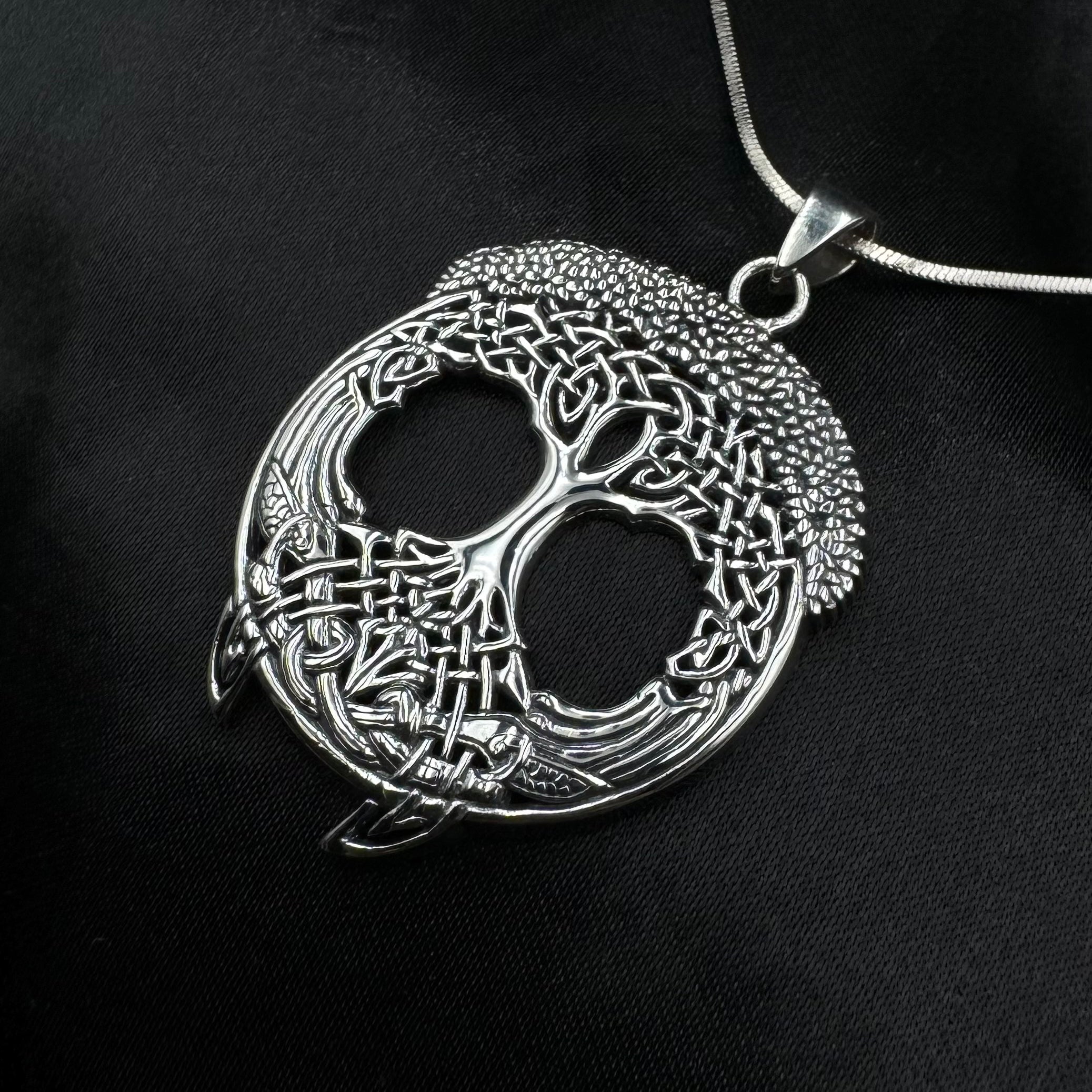 I am in awe of the Tree of Life ~ Sterling Silver Pendant by Courtney Davis TP3472
