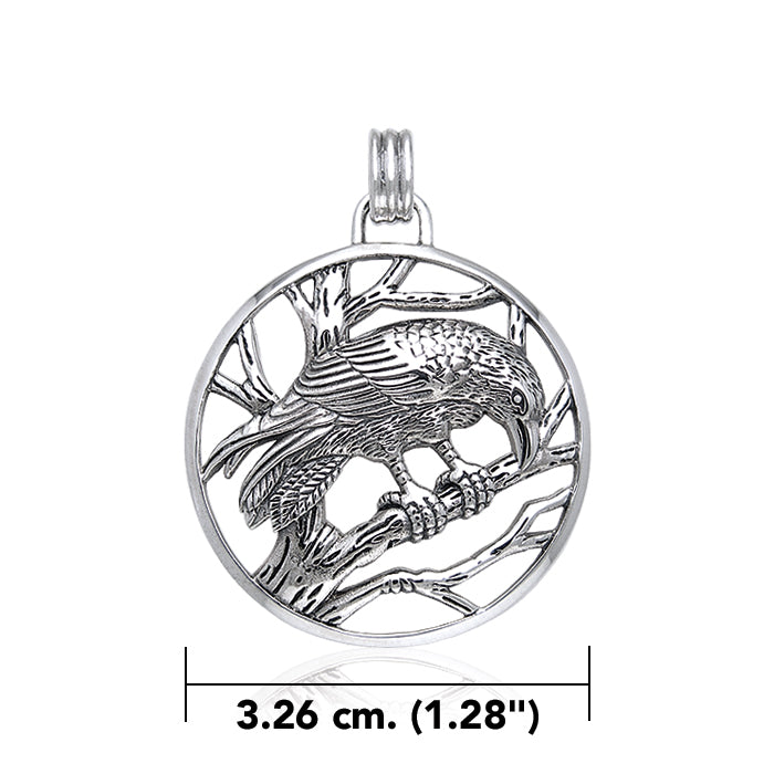 Ted Andrews Raven Pendant TPD350
