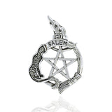 Salem Witch Pentacle Sterling Silver Pendant TPD4244