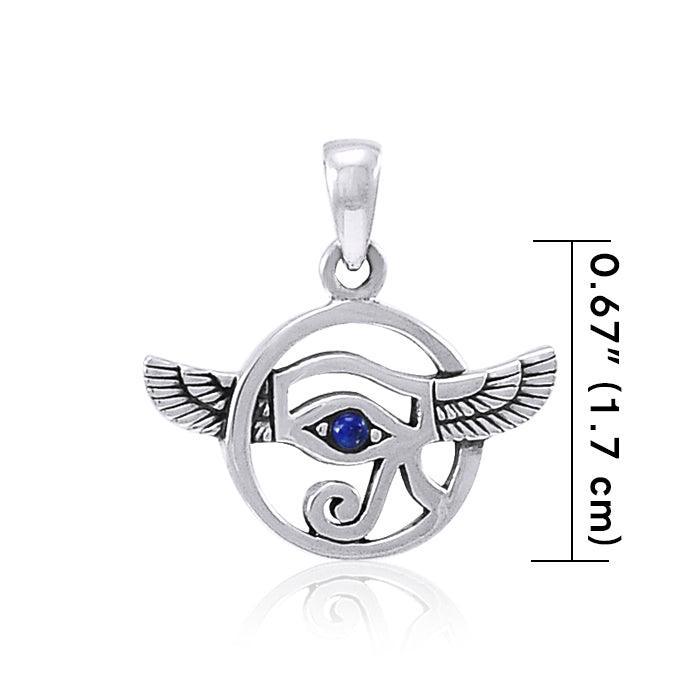 Look into the Eye of Horus ~ Sterling Silver Pendant TPD4252