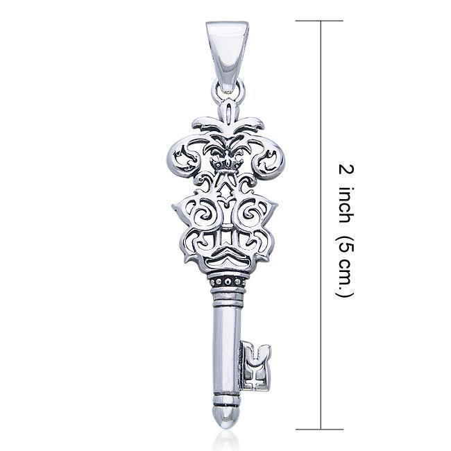 Brigid Ashwood Key of Knowledge Celtic Sterling Silver Pendant TPD487