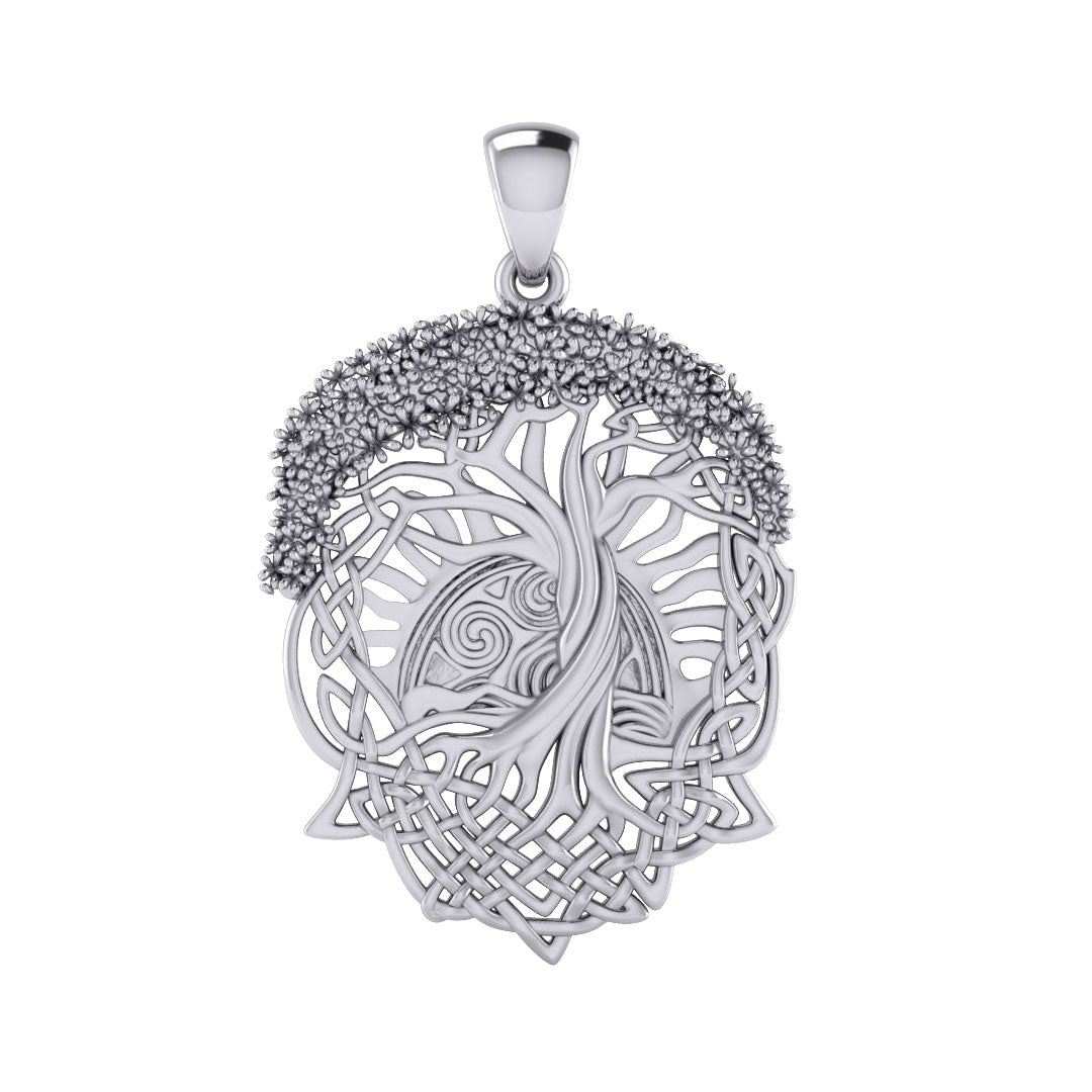Admiration towards the Tree of Life creation ~ Sterling Silver Pendant by Courtney Davis TPD974