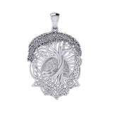 Admiration towards the Tree of Life creation ~ Sterling Silver Pendant by Courtney Davis TPD974