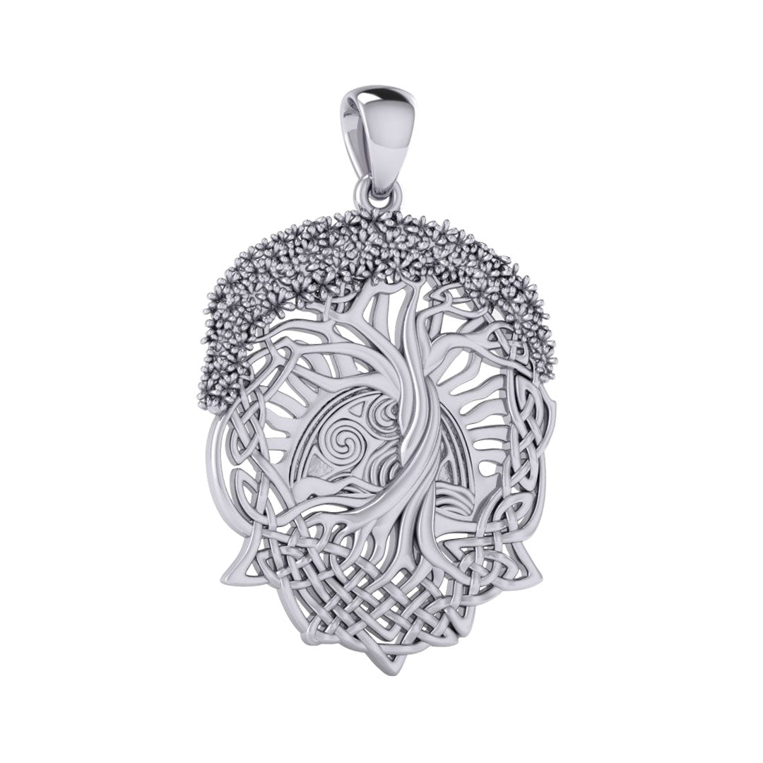 Admiration towards the Tree of Life creation ~ Sterling Silver Pendant by Courtney Davis TPD974