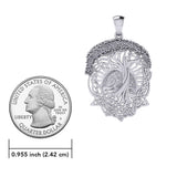 Admiration towards the Tree of Life creation ~ Sterling Silver Pendant by Courtney Davis TPD974