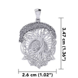 Admiration towards the Tree of Life creation ~ Sterling Silver Pendant by Courtney Davis TPD974