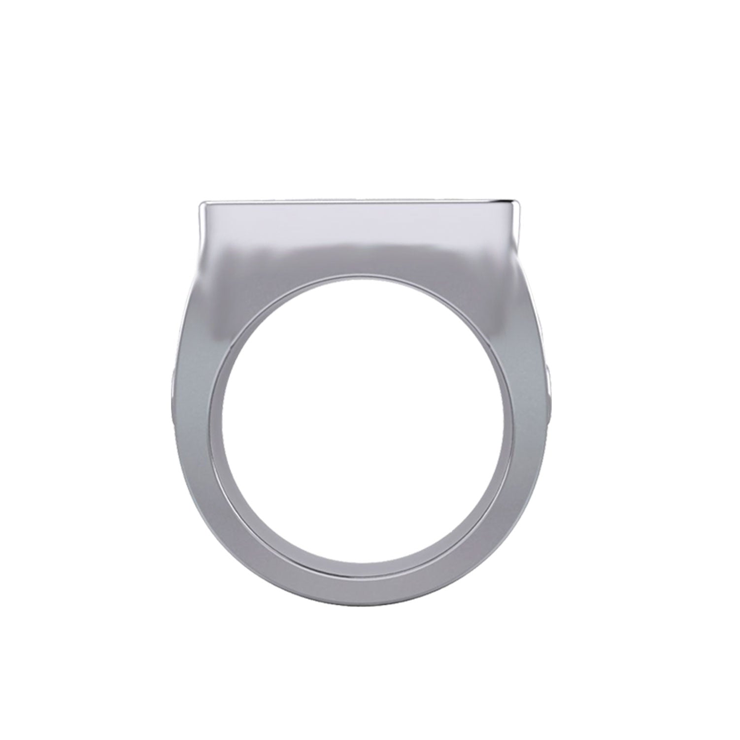 Eye of Providence Silver Ring With Eye of Horus Side TRI2412