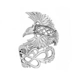 Honor The Flying Phoenix ~ Sterling Silver Jewelry Ring TRI2583