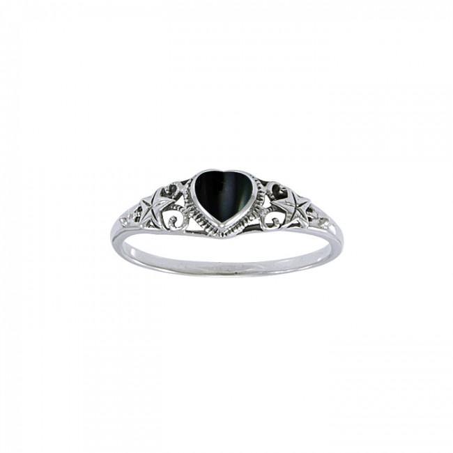 Silver Starfish Ring MG440 - Jewelry
