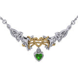 Celtic Knotwork Japanese Ayatori Love Silver Necklace MNC555