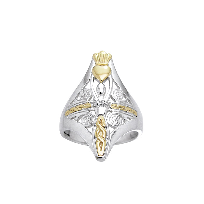 Danu Goddess Silver Ring MRI584
