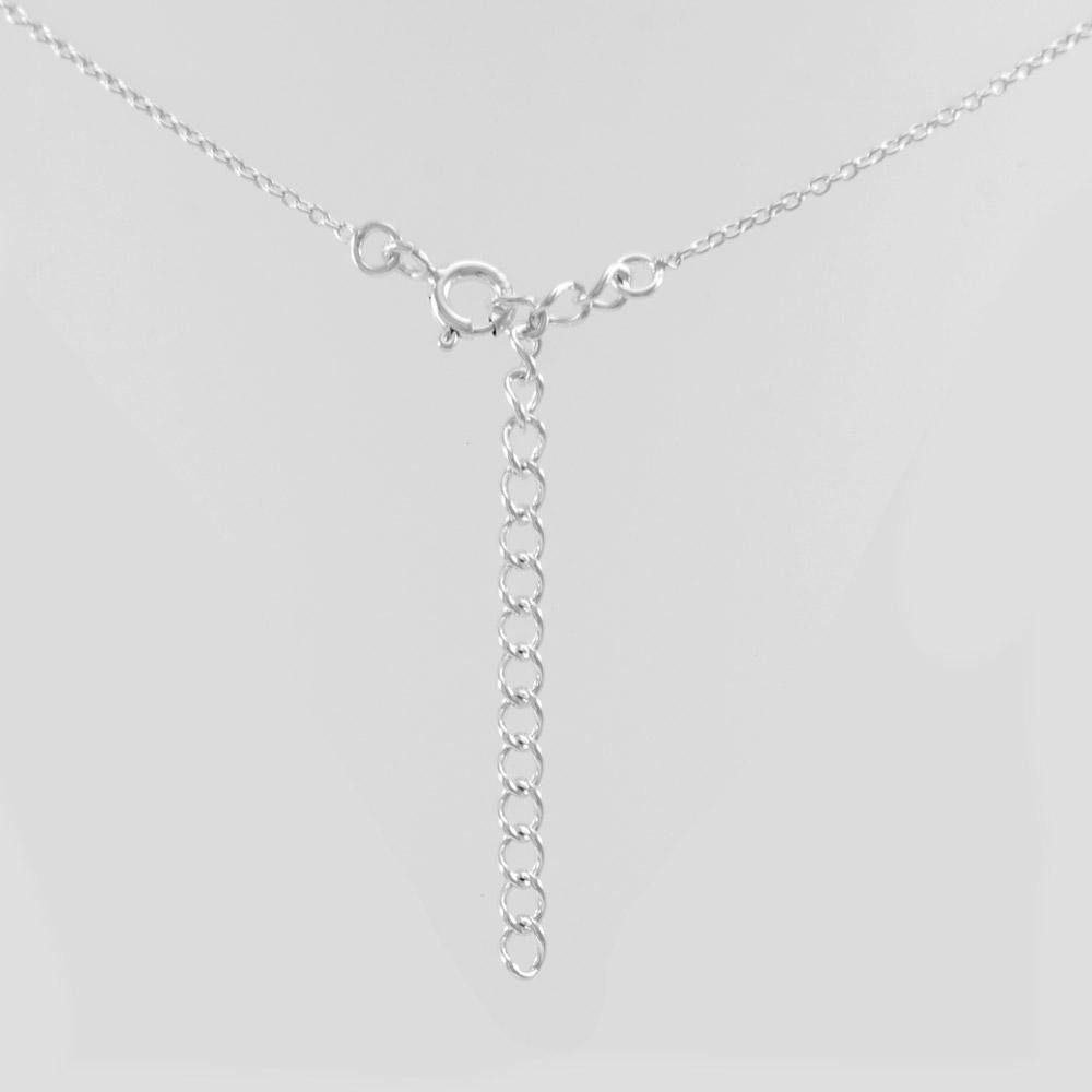 Aquarius Zodiac Sign Silver and Gold Pendant with Amethyst and Chain Jewelry Set MSE782 - Jewelry