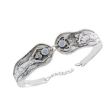 Mickie Mueller Horned God Sterling Silver Spring Maiden Bracelet TBA039