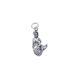 The Mystic Melody of a Sea Mermaid ~ Sterling Silver Charm TC609