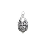 Green Man Silver Charm TCM053