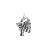 Kitty Sterling Silver Charm TCM086