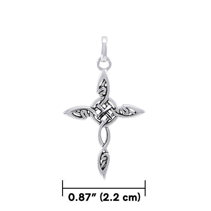 Fantastic Celtic Cross Silver Charm TCM678 - Jewelry