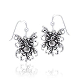 Amy Brown Bubble Rider Fairy Sterling Silver Earrings TE2075