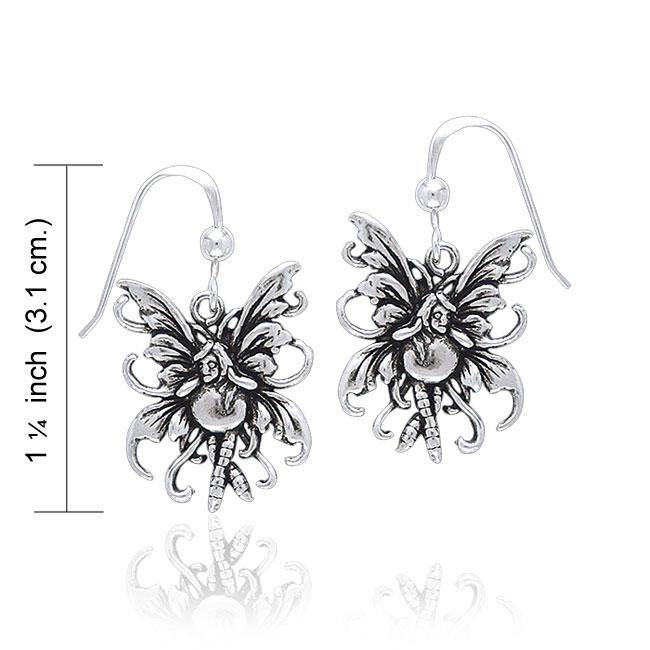 Amy Brown Bubble Rider Fairy Earrings TE2075 - Jewelry