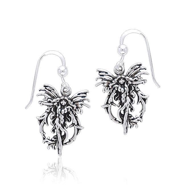 Amy Brown Fire Fairy Earrings TE2080 - Jewelry