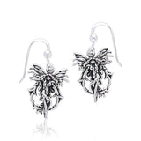 Fire Element Fairy Sterling Silver Earrings TE2080