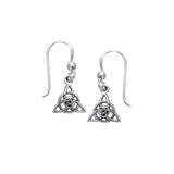 Celtic Trinity The Star Silver Earrings TER058