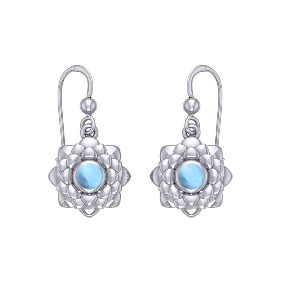 Sahasrara Crown Chakra Sterling Silver Earrings TER2045