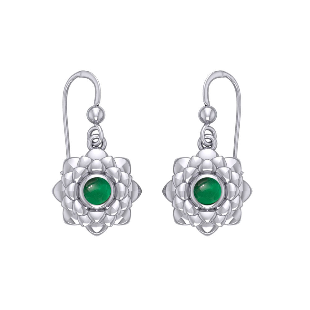 Sahasrara Crown Chakra Sterling Silver Earrings TER2045