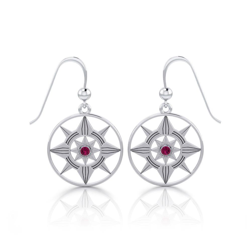 Be A Star Silver Earrings by Sibylle Grummes Unruh TER560 - Jewelry