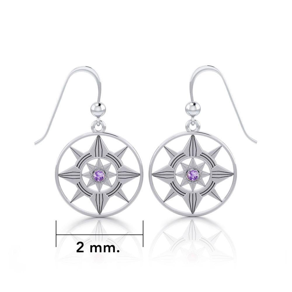 Be A Star Silver Earrings by Sibylle Grummes Unruh TER560 - Jewelry