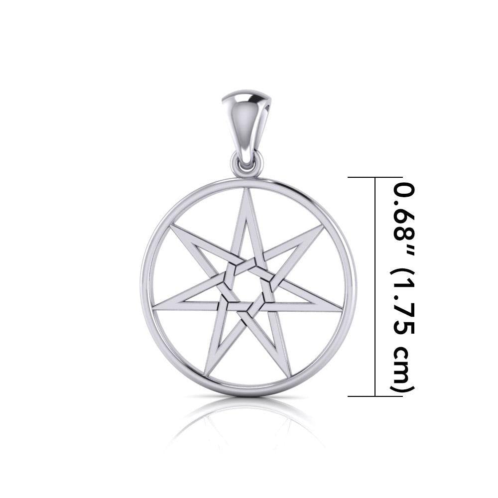Fairy Elven Star Silver Pendant TP1208 - Jewelry