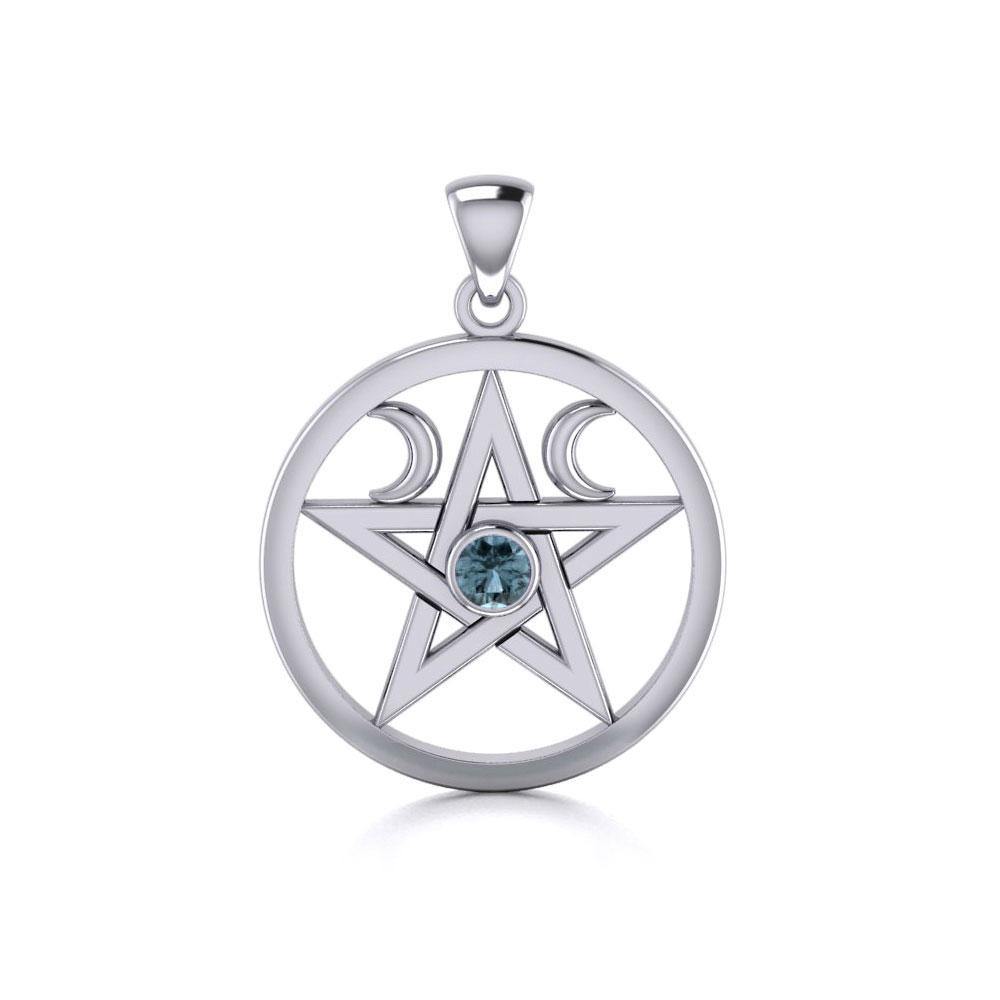 Silver The Star Pendant TP1283 - Jewelry