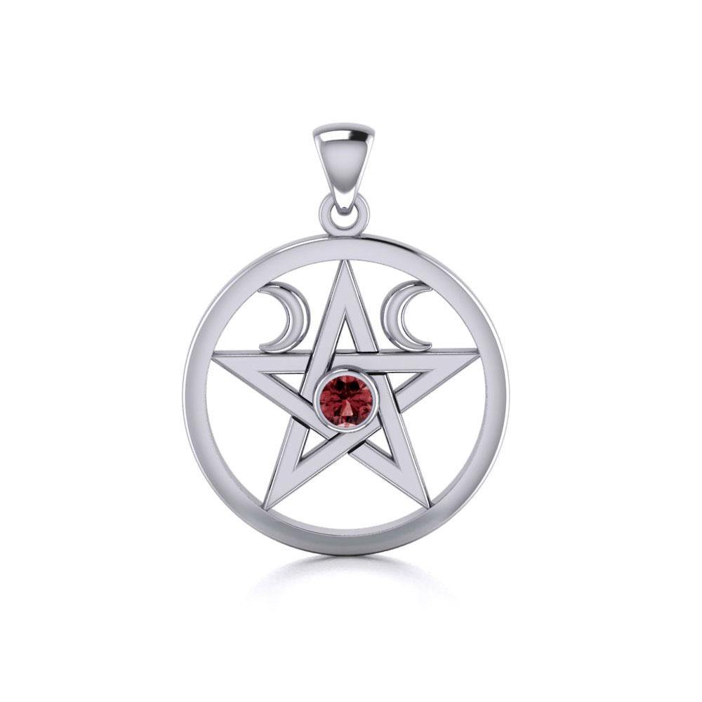 Silver The Star Pendant TP1283 - Jewelry